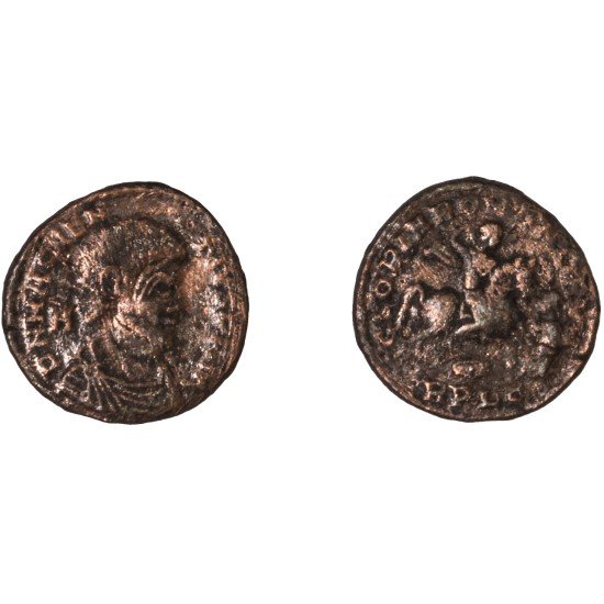 Moneda Imperio Romano Maiorina Magnencio 350-351 d.C.