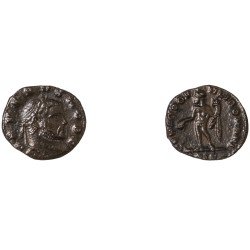 Moneda Imperio Romano ¼ de follis Severo II 305 d.C. Moneda Imperio Romano ¼ de follis Severo II 305 d.C.