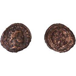 Moneda Imperio Romano Radiado post reforma Maximiano 303 d.C. Moneda Imperio Romano Radiado post reforma Maximiano 303 d.C.