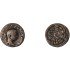 Moneda Imperio Romano Assarion Elagábalo 218-222 d.C.