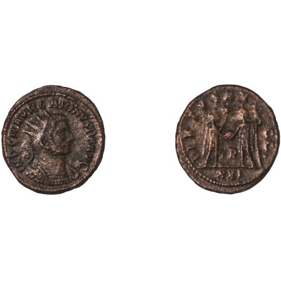 Moneda Imperio Romano Antoniniano Carino 284 d.C. Moneda Imperio Romano Antoniniano Carino 284 d.C.