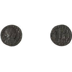 Moneda Imperio Romano Centenional Delmacio 336-337 d.C.