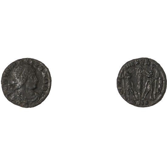 Moneda Imperio Romano Centenional Delmacio 336-337 d.C. Moneda Imperio Romano Centenional Delmacio 336-337 d.C.
