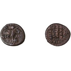 Moneda Imperio Romano Semis provincial Claudio I/Nerón 40s-60s d.C.