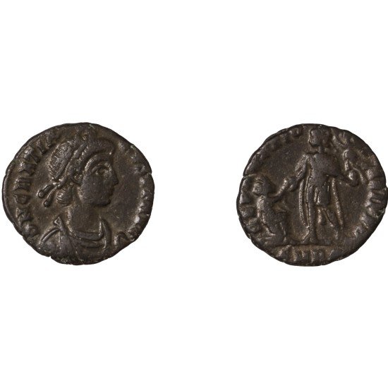 Moneda Imperio Romano Maiorina Graciano 379-383 d.C. Moneda Imperio Romano Maiorina Graciano 379-383 d.C.