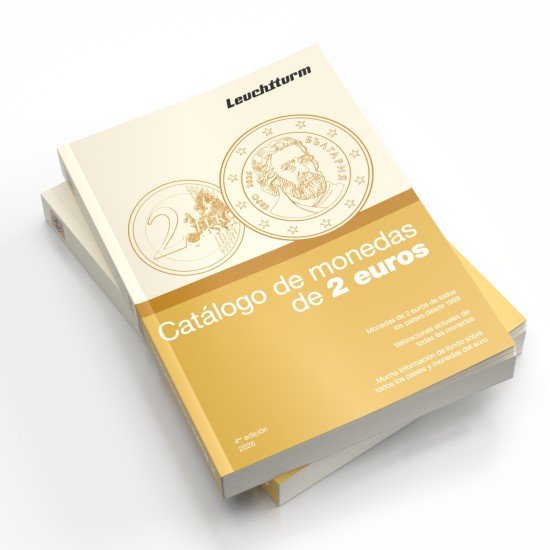 Leuchtturm 374388 Catálogo de monedas de 2 euros 2026 Español Leuchtturm 374388 Catálogo de monedas de 2 euros 2026 Español