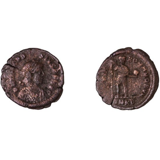 Moneda Imperio Romano Decargiro Teodosio I 393-395 d.C. Moneda Imperio Romano Decargiro Teodosio I 393-395 d.C.