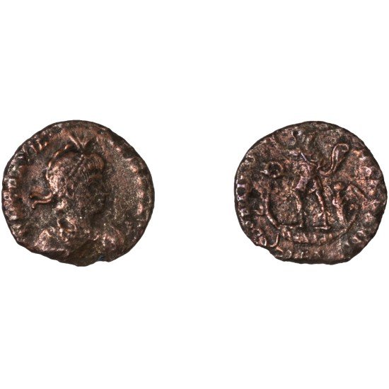 Moneda Imperio Romano Maiorina Graciano 383 d.C. Moneda Imperio Romano Maiorina Graciano 383 d.C.
