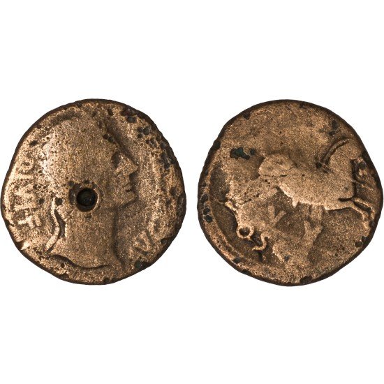 Moneda Imperio Romano As Augusto 27 a.C. – 14 d.C. Moneda Imperio Romano As Augusto 27 a.C. – 14 d.C.