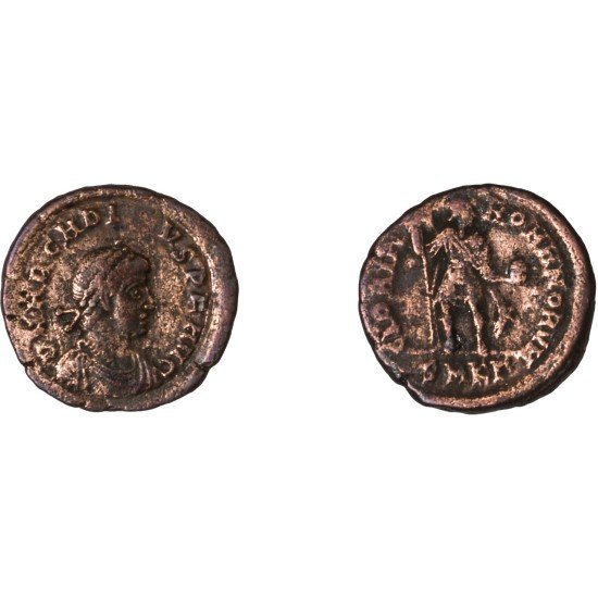 Moneda Imperio Romano Decargiro Arcadio 393-395 d.C. Moneda Imperio Romano Decargiro Arcadio 393-395 d.C.
