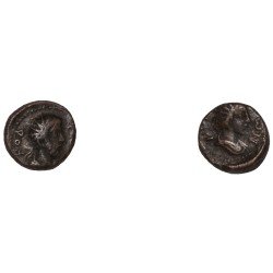 Moneda Imperio Romano Assarion Cómodo 180-192 d.C.
