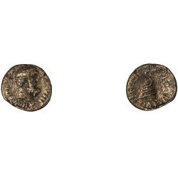 Moneda Imperio Romano Hemiassarion Trajano-Antonino primera mitad S.II d.C. Moneda Imperio Romano Hemiassarion Trajano-Antonino primera mitad S.II d.C.