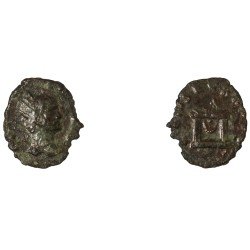 Moneda Imperio Romano Antoniniano Divo Claudio II 270 d.C. Moneda Imperio Romano Antoniniano Divo Claudio II 270 d.C.