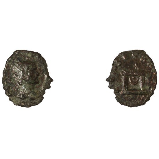 Moneda Imperio Romano Antoniniano Divo Claudio II 270 d.C. Moneda Imperio Romano Antoniniano Divo Claudio II 270 d.C.