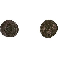 Moneda Imperio Romano Centenional Honorio 395-402 d.C.