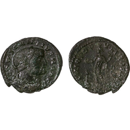 Moneda Imperio Romano Follis Constancio I 301-303 d.C. Moneda Imperio Romano Follis Constancio I 301-303 d.C.