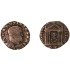 Moneda Imperio Romano Follis Majencio 307-308 d.C.