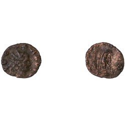 Moneda Imperio Romano Antoniniano Divo Claudio II 270 d.C. Moneda Imperio Romano Antoniniano Divo Claudio II 270 d.C.