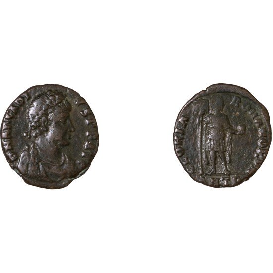 Moneda Imperio Romano Decargiro Arcadio 393-395 d.C. Moneda Imperio Romano Decargiro Arcadio 393-395 d.C.
