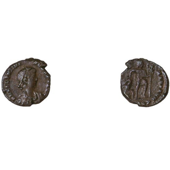 Moneda Imperio Romano Centenional Valentiniano II 383-387 d.C. Moneda Imperio Romano Centenional Valentiniano II 383-387 d.C.