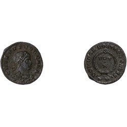 Moneda Imperio Romano Centenional Crispo 321-322 d.C. Moneda Imperio Romano Centenional Crispo 321-322 d.C.