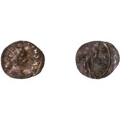 Moneda Imperio Romano Antoniniano Claudio II 269-270 d.C. Moneda Imperio Romano Antoniniano Claudio II 269-270 d.C.