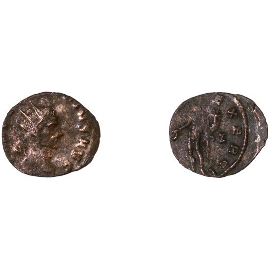 Moneda Imperio Romano Antoniniano Claudio II 269-270 d.C. Moneda Imperio Romano Antoniniano Claudio II 269-270 d.C.
