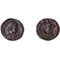 Moneda Imperio Romano Decargiro Arcadio 393-395 d.C.