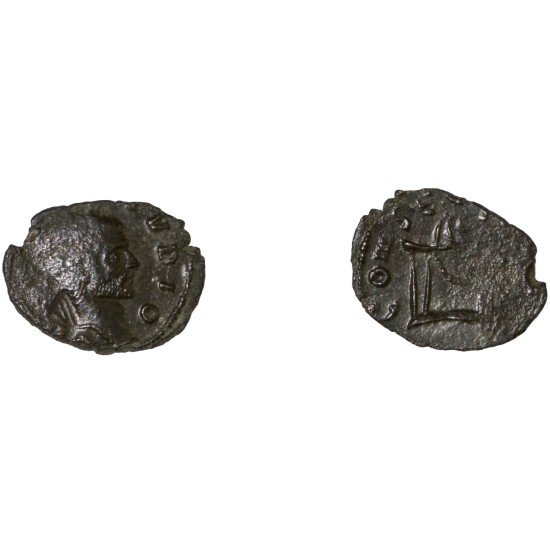 Moneda Imperio Romano Antoniniano Divo Claudio II 270 d.C. Moneda Imperio Romano Antoniniano Divo Claudio II 270 d.C.