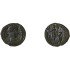 Moneda Imperio Romano ¼ de maiorina Constante 348-349 d.C.