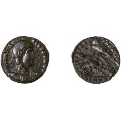 Moneda Imperio Romano Maiorina Constancio II 351-352 d.C. Moneda Imperio Romano Maiorina Constancio II 351-352 d.C.