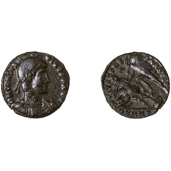 Moneda Imperio Romano Maiorina Constancio II 351-352 d.C. Moneda Imperio Romano Maiorina Constancio II 351-352 d.C.