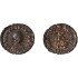 Moneda Imperio Romano Maiorina Arcadio 387-392 d.C.
