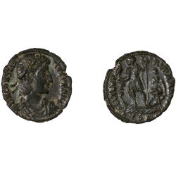 Moneda Imperio Romano Maiorina Constancio II 351-352 d.C. Moneda Imperio Romano Maiorina Constancio II 351-352 d.C.