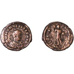 Moneda Imperio Romano Decargiro Honorio 393-395 d.C.