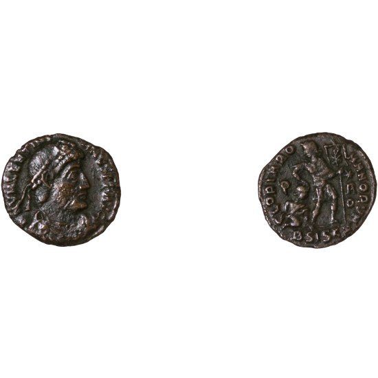 Moneda Imperio Romano Centenional Valentiniano I 367-375 d.C. Moneda Imperio Romano Centenional Valentiniano I 367-375 d.C.