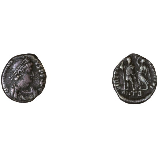 Moneda Imperio Romano Centenional Arcadio 395-402 d.C. Moneda Imperio Romano Centenional Arcadio 395-402 d.C.
