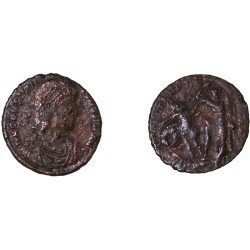 Moneda Imperio Romano Maiorina Constancio II 351-352 d.C. Moneda Imperio Romano Maiorina Constancio II 351-352 d.C.