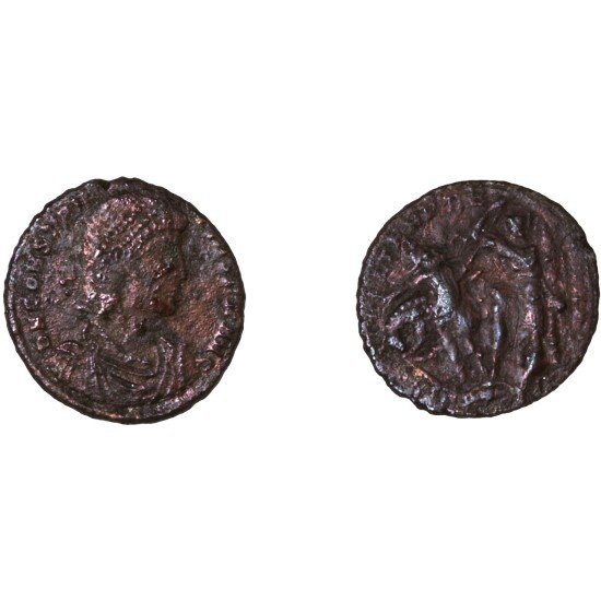 Moneda Imperio Romano Maiorina Constancio II 351-352 d.C. Moneda Imperio Romano Maiorina Constancio II 351-352 d.C.