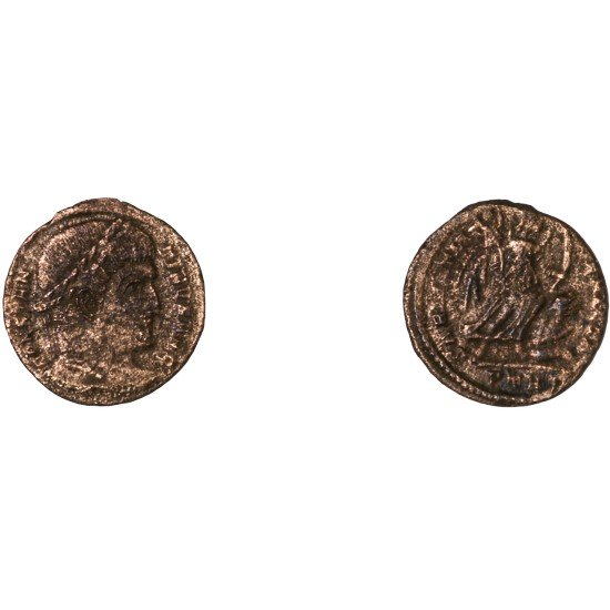 Moneda Imperio Romano Centenional Constantino I 323-324 d.C. Moneda Imperio Romano Centenional Constantino I 323-324 d.C.