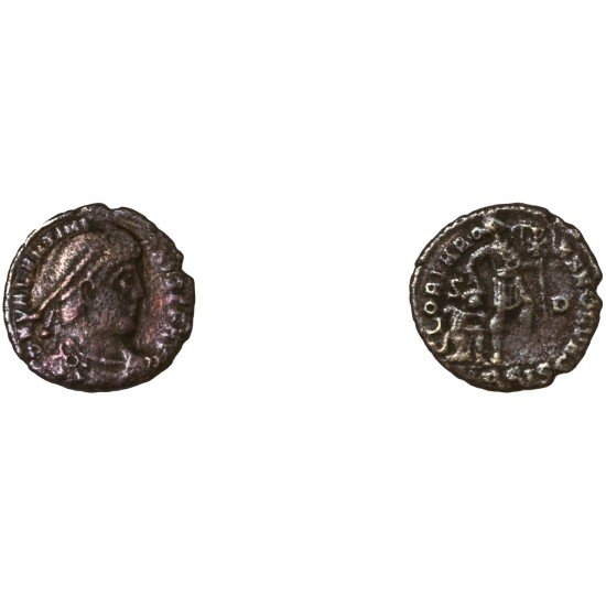 Moneda Imperio Romano Centenional Valentiniano I 367 d.C.