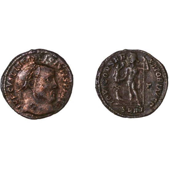 Moneda Imperio Romano Follis Licinio I 313 d.C.