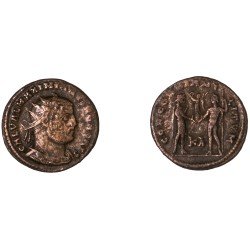 Moneda Imperio Romano Radiado post reforma Galerio 295-299 d.C.