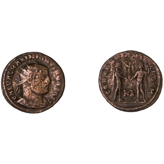 Moneda Imperio Romano Radiado post reforma Galerio 295-299 d.C. Moneda Imperio Romano Radiado post reforma Galerio 295-299 d.C.