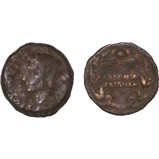 Moneda Imperio Romano As provincial Augusto 27 a.C. – 14 d.C. Moneda Imperio Romano As provincial Augusto 27 a.C. – 14 d.C.