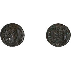 Moneda Imperio Romano Centenional Constantino II 327-329 d.C. Moneda Imperio Romano Centenional Constantino II 327-329 d.C.
