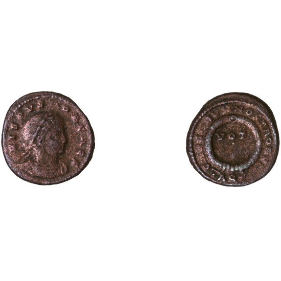 Moneda Imperio Romano Centenional Crispo 321 d.C. Moneda Imperio Romano Centenional Crispo 321 d.C.