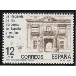 España Spain 2642 1981 La Hacienda de los Borbones en España y en las Indias MNH España Spain 2642 1981 La Hacienda de los Borbones en España y en las Indias MNH