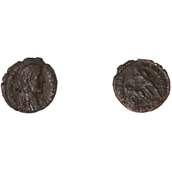 Moneda Imperio Romano Maiorina Constancio II 353-355 d.C. Moneda Imperio Romano Maiorina Constancio II 353-355 d.C.