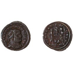 Moneda Imperio Romano Radiado post reforma Maximiano 295-299 d.C.